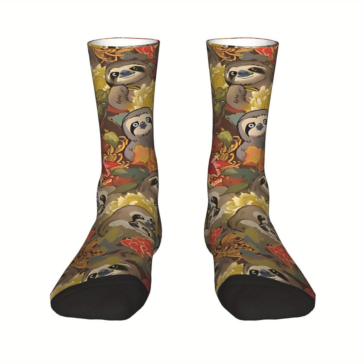 Sloths Autumn Crew Socks