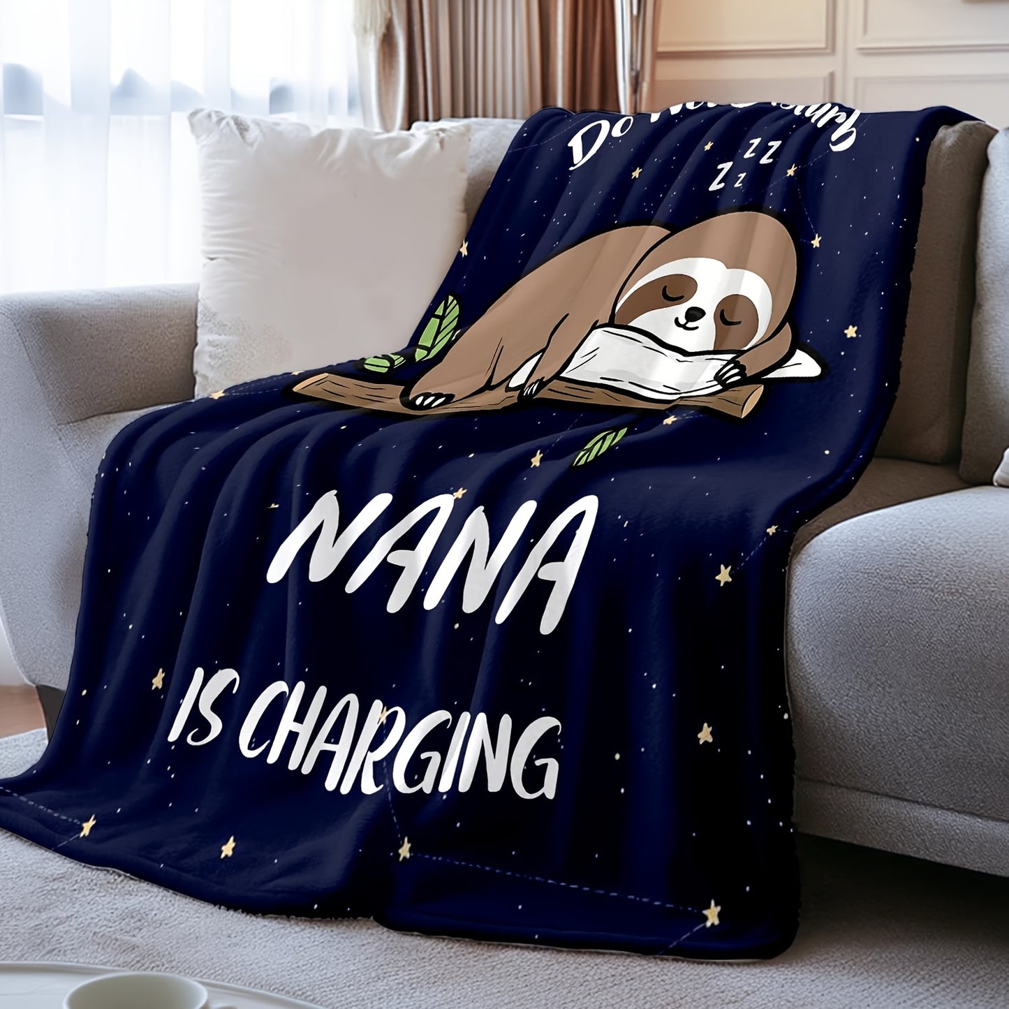 Do Not Disturb Nana Is Charging Blanket