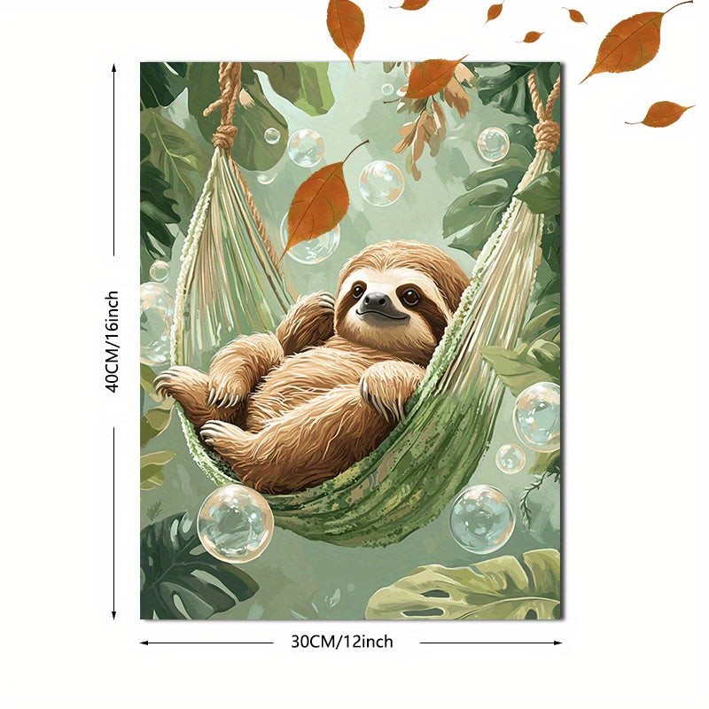 Modern Sloth Diamond Painting Kit