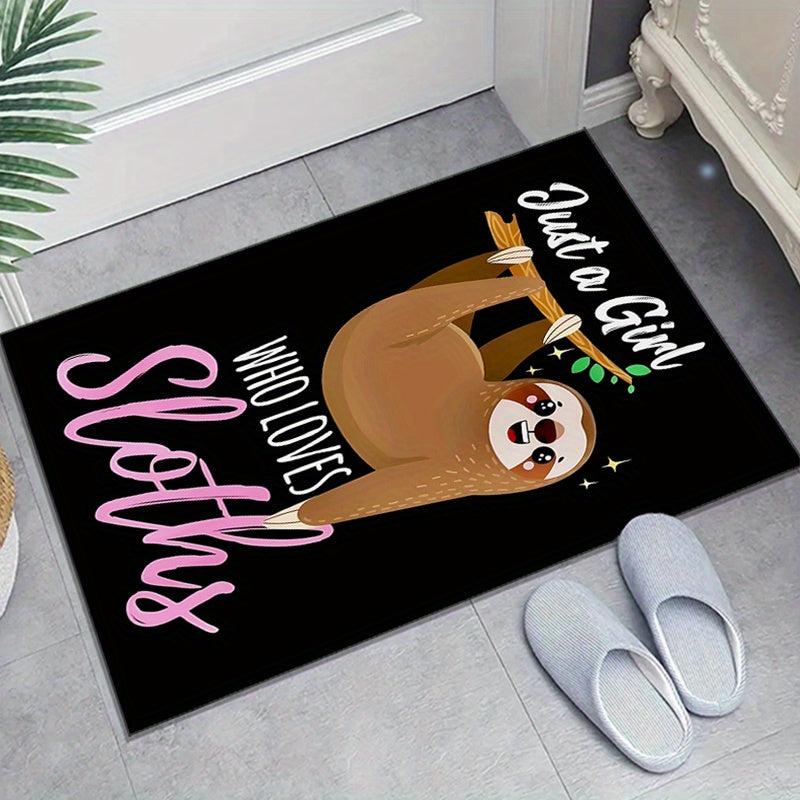Just A Girl Who Loves Sloths Rug
