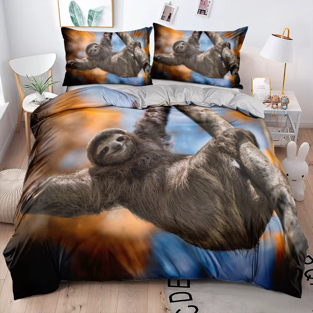Sloth Duvet Cover Set