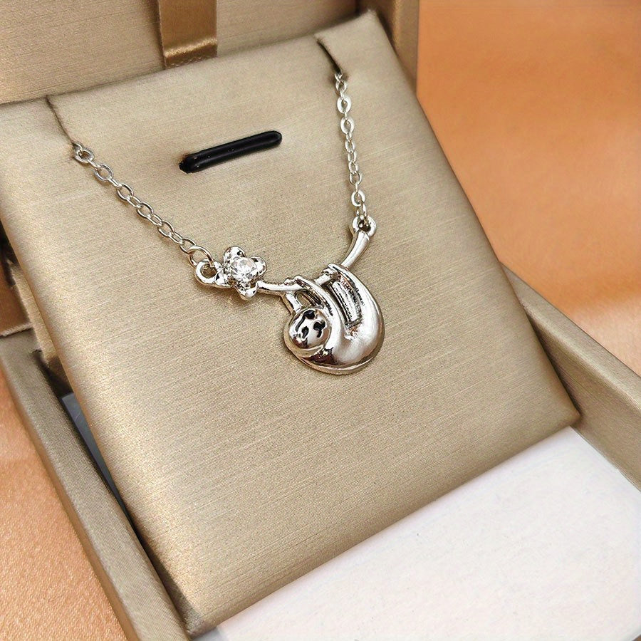 Hanging Sloth Necklace