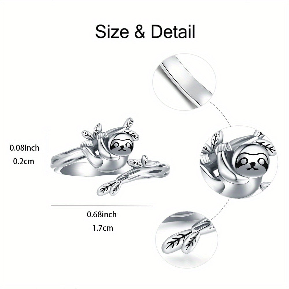 Sloth on a Branch Ring