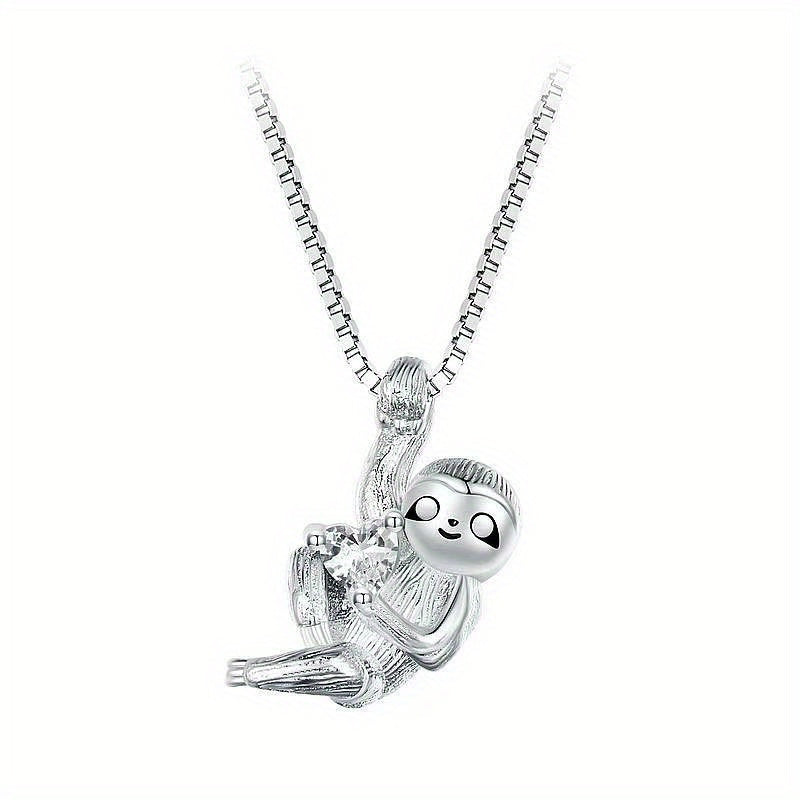 Hanging Sloth Necklace