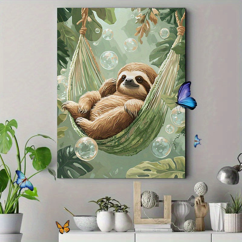 Modern Sloth Diamond Painting Kit