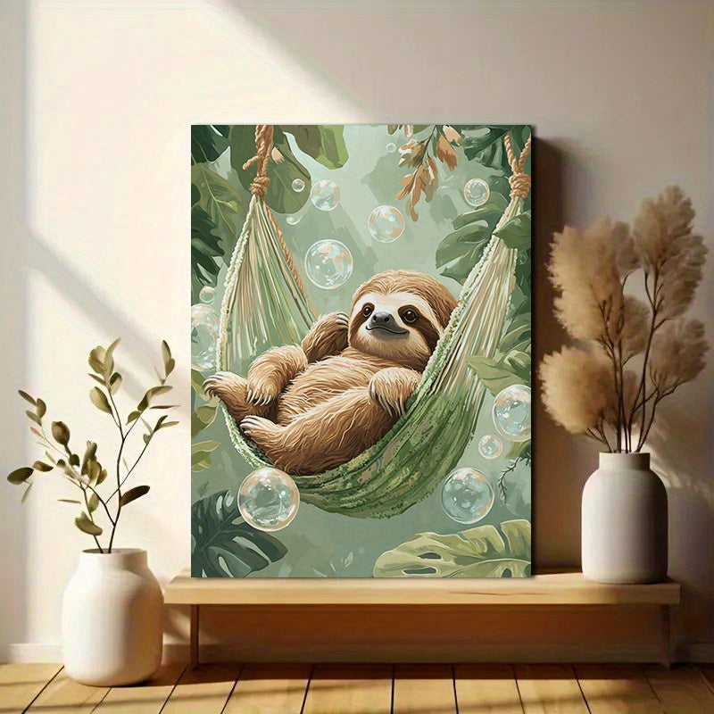 Modern Sloth Diamond Painting Kit