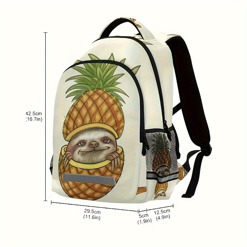 Pineapple Sloth Backpack