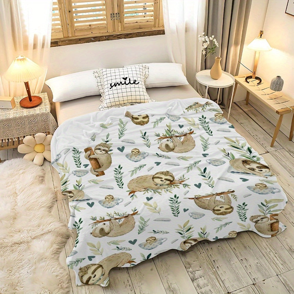 Cute Sloth Bedding Set