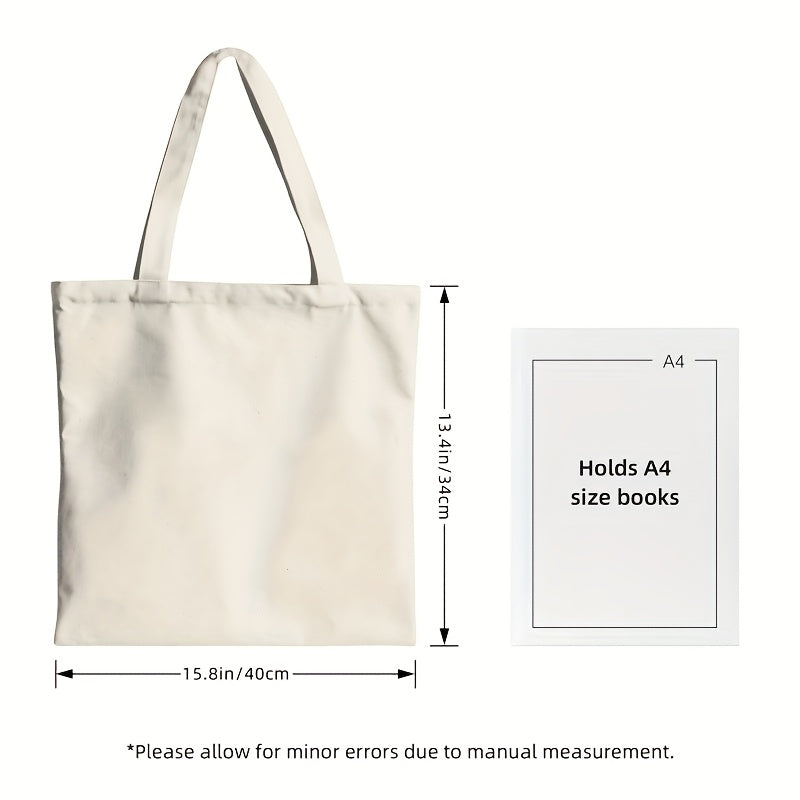It's Too Peopley Outside Sloth Canvas Tote Bag