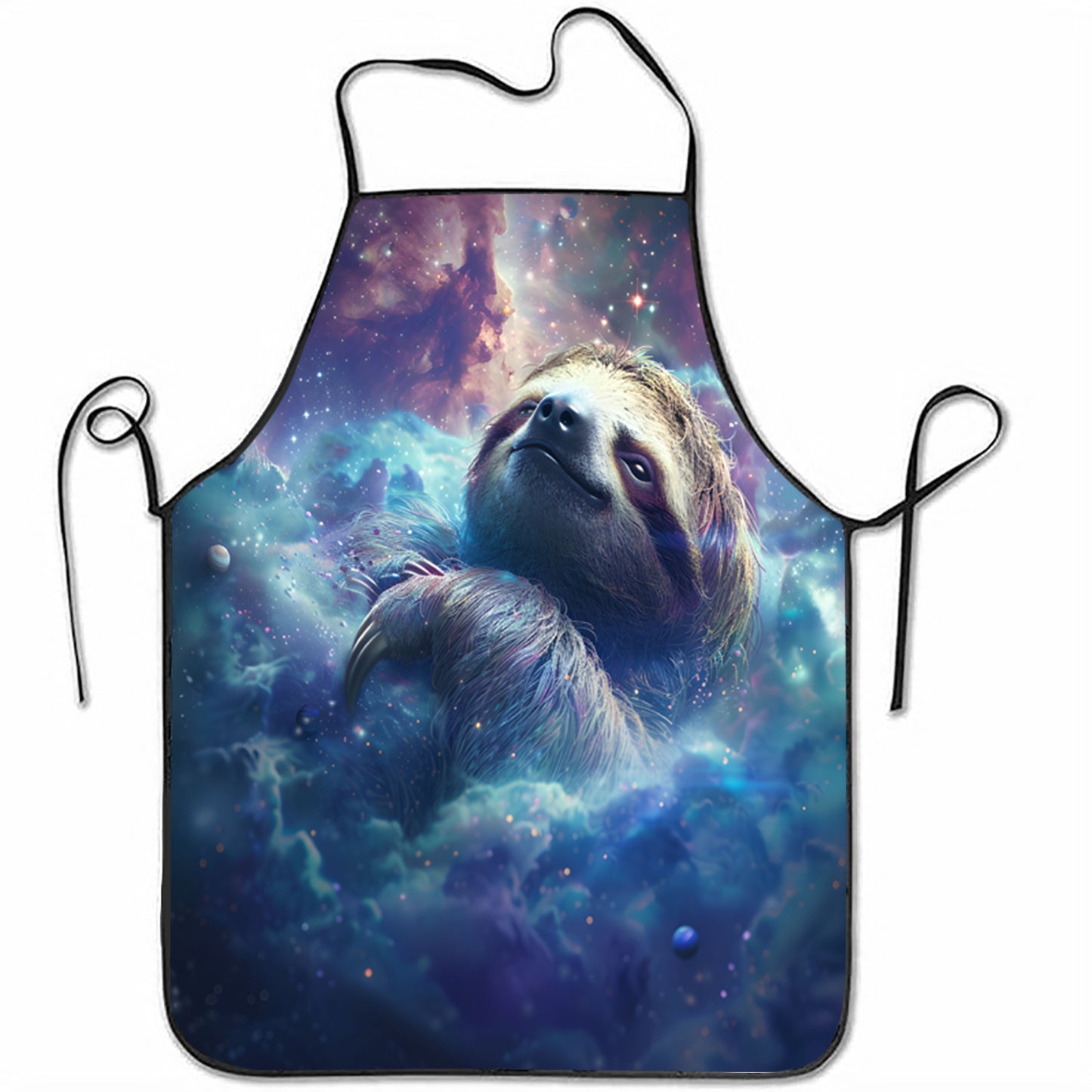 Galaxy Sloth Apron