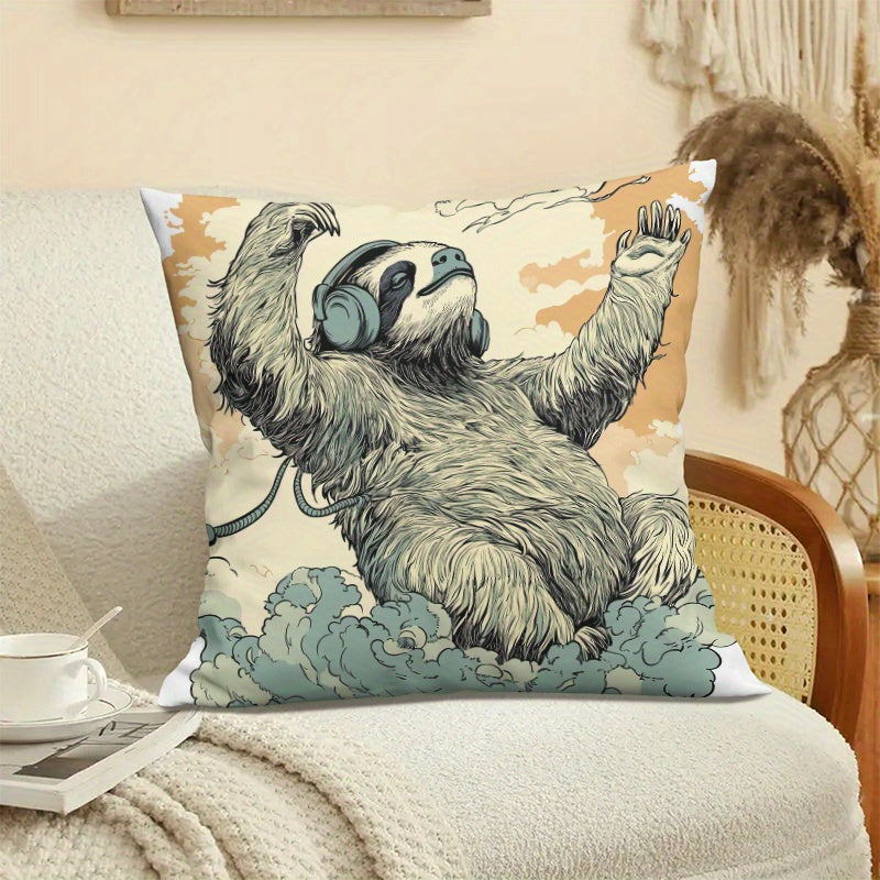 Sloth Cushion Cover