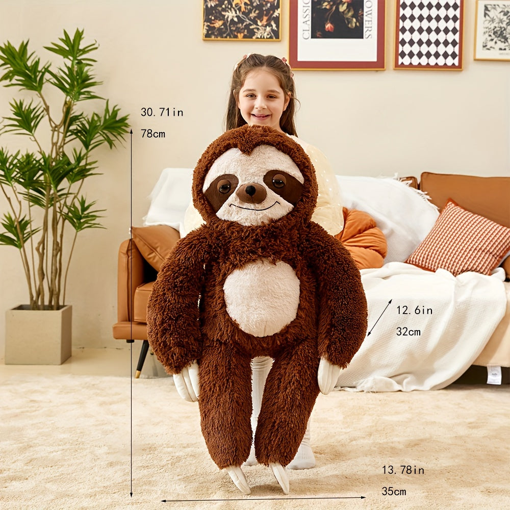Giant Sloth Three Toed Plush Toy