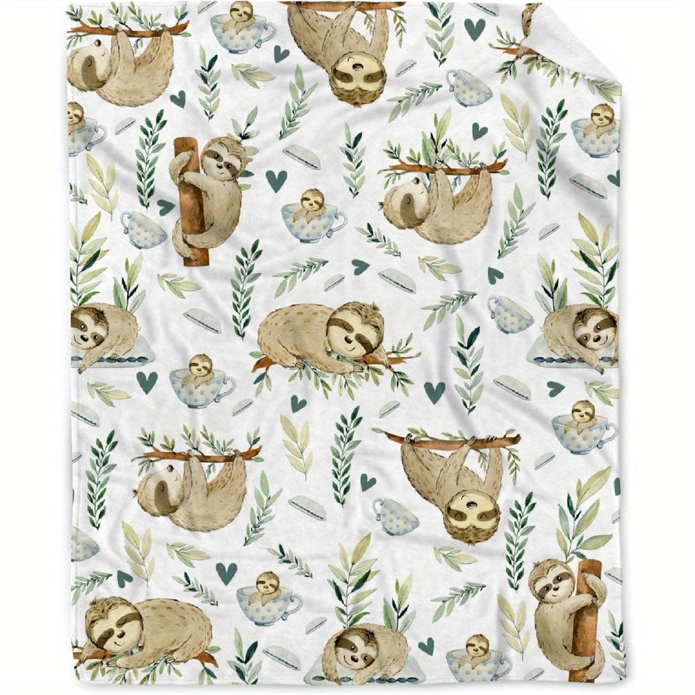 Cute Sloth Bedding Set