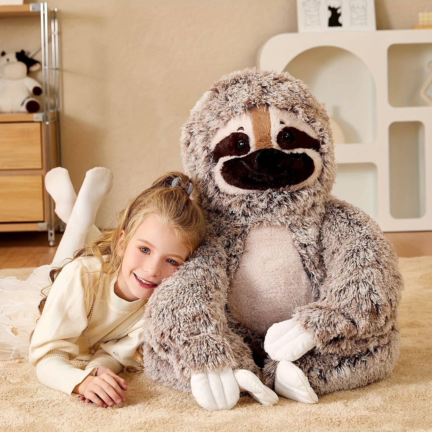 Giant Sloth Plush Toy