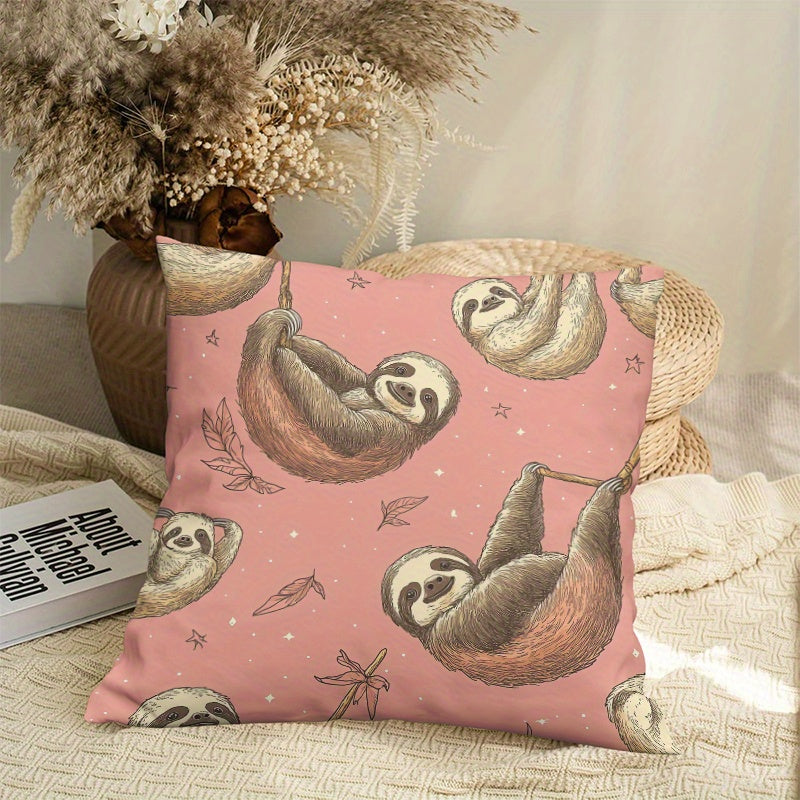 Sloths & Dragonflies Cushion Cover