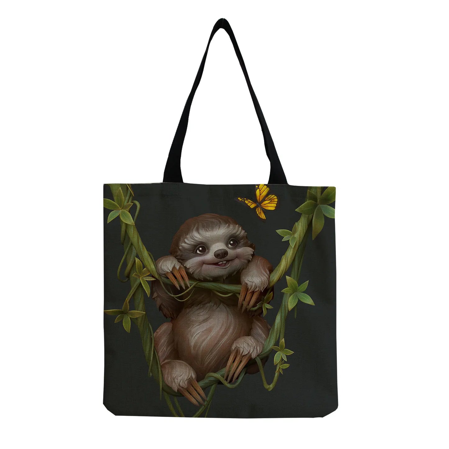 Jungle Baby Sloth Tote Bag