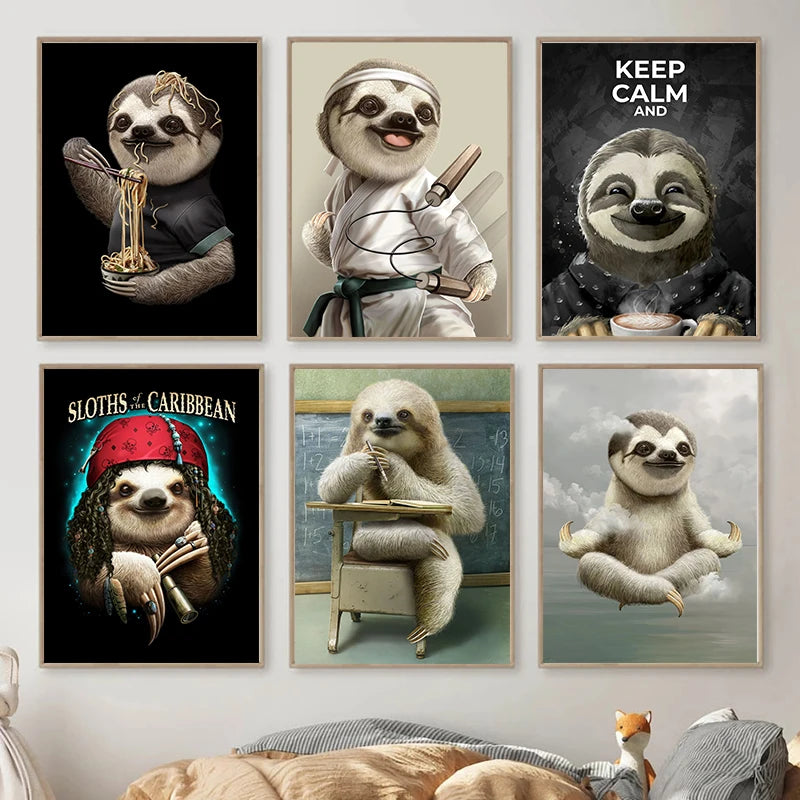 Sloth Posters