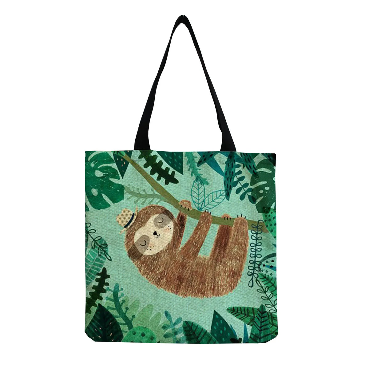 Hanging Sloth Tote Bag