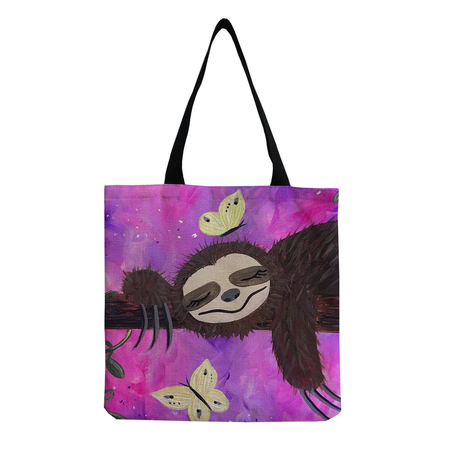 Lazy Sloth Tote Bag