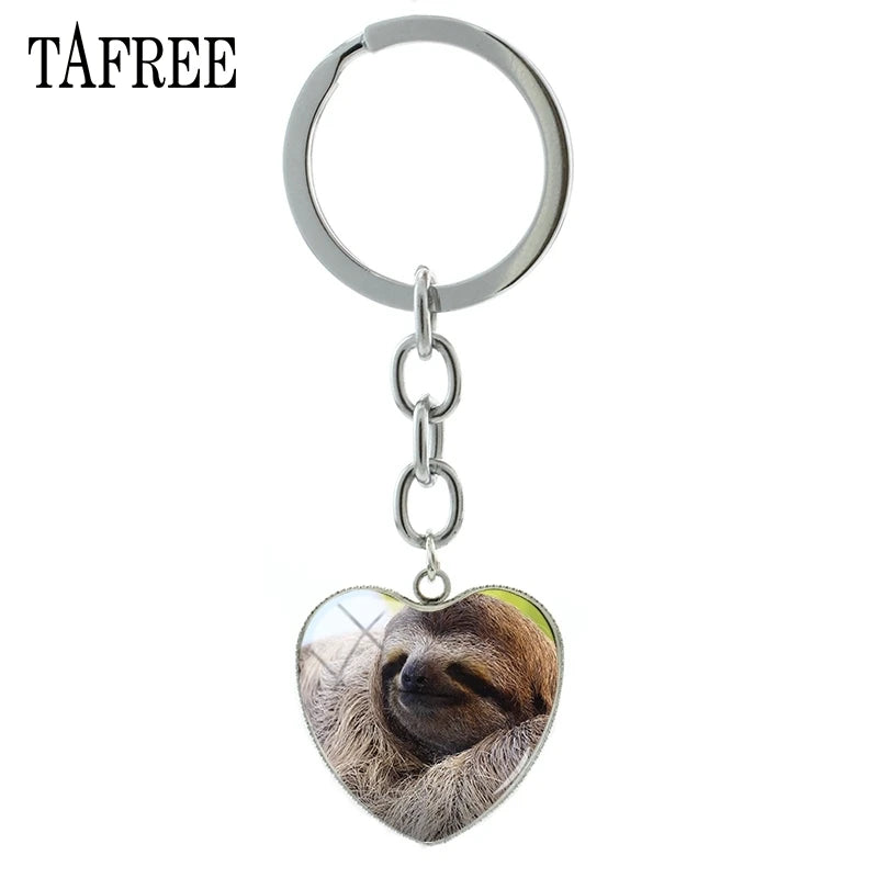Lazy Sloth Keyring