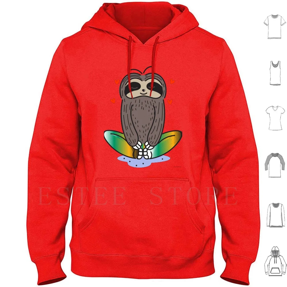 Meditating Sloth Hoodie