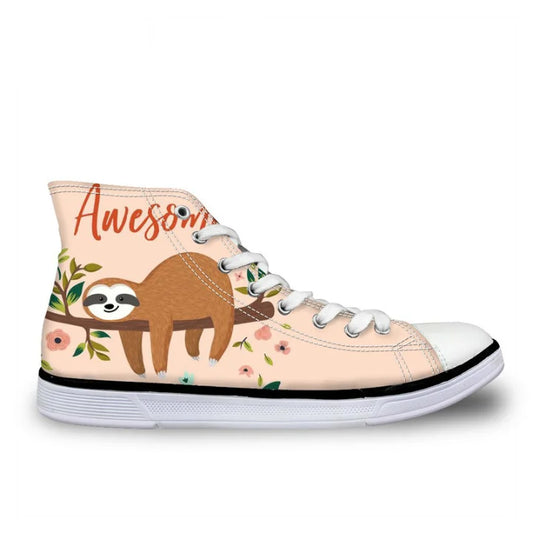 Awesomeness Sloth High Top