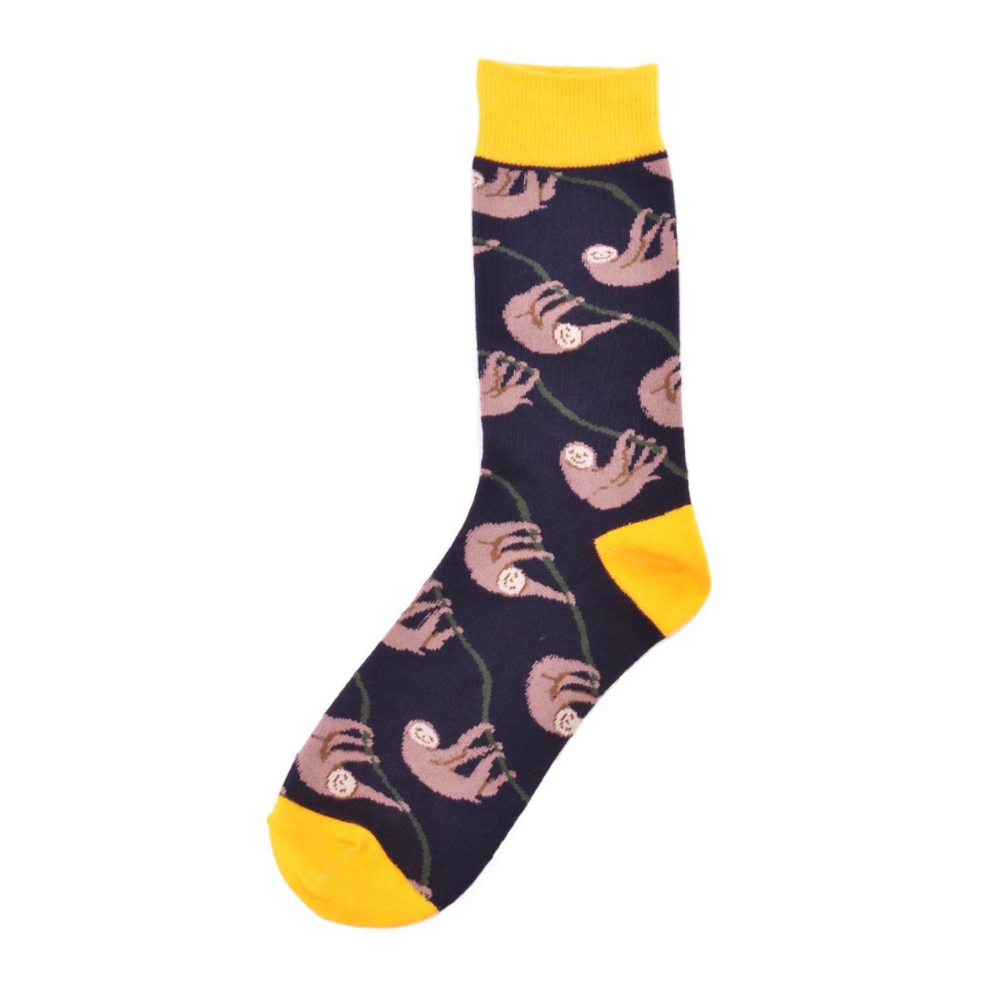 Sloth Crew Length Socks
