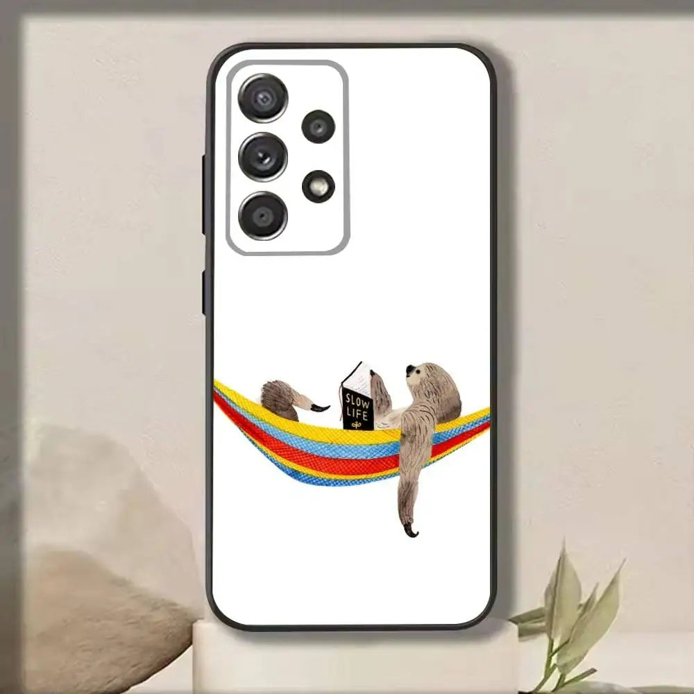 Sloth In A Hammock Samsung Phone Case