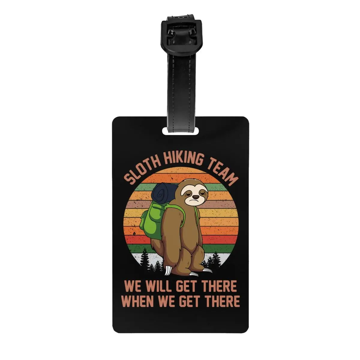 Get Here and There Luggage Tag Sloth Gift Shop