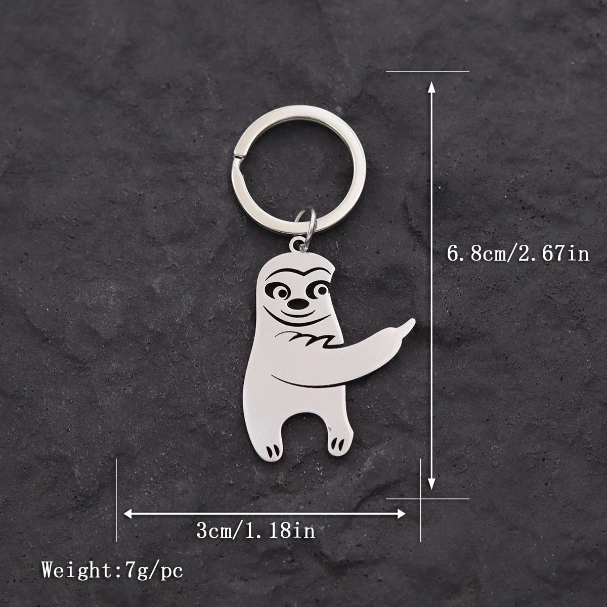 Sloth Keyring