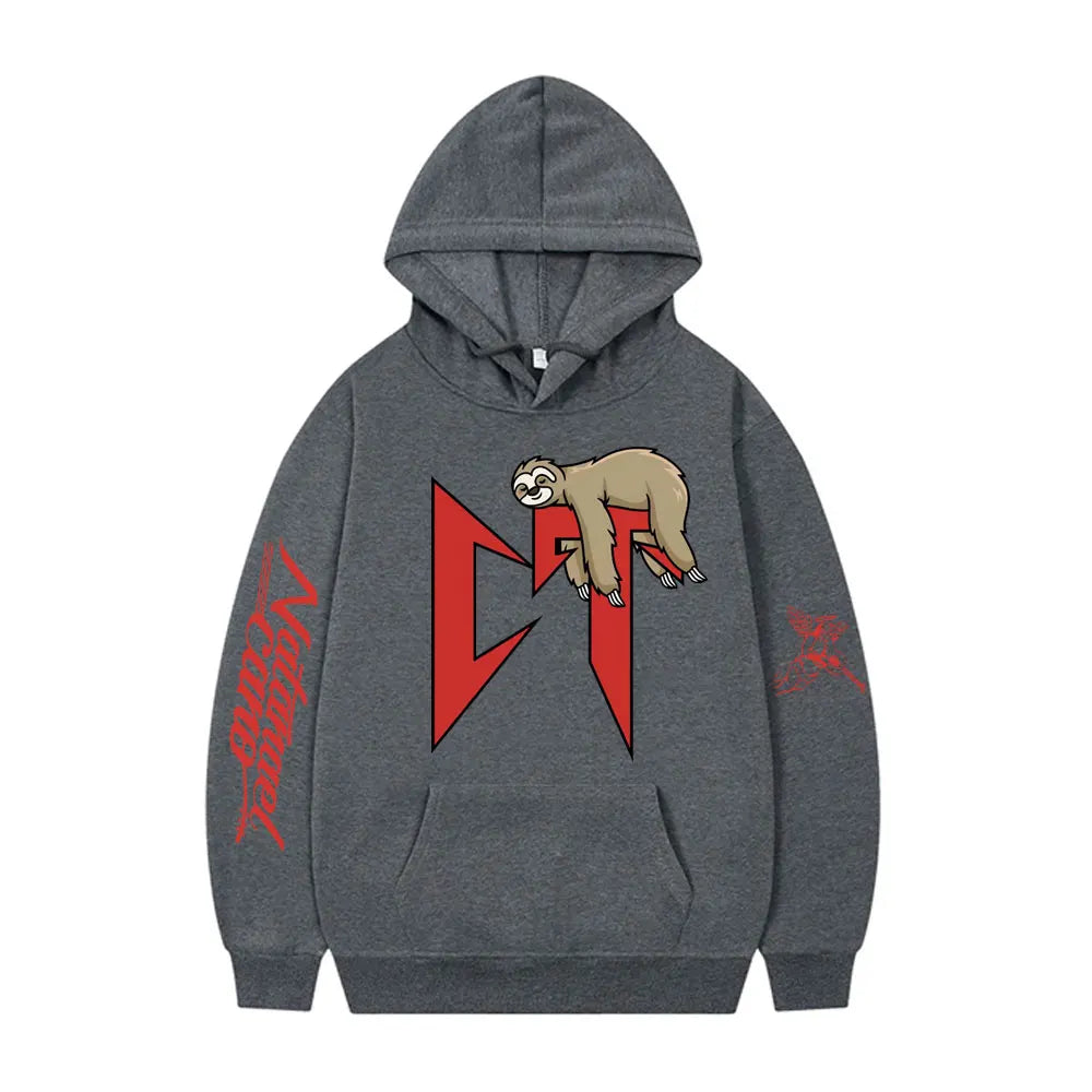 Singer Natanael Cano Corridos Tumbados Print Hoodie