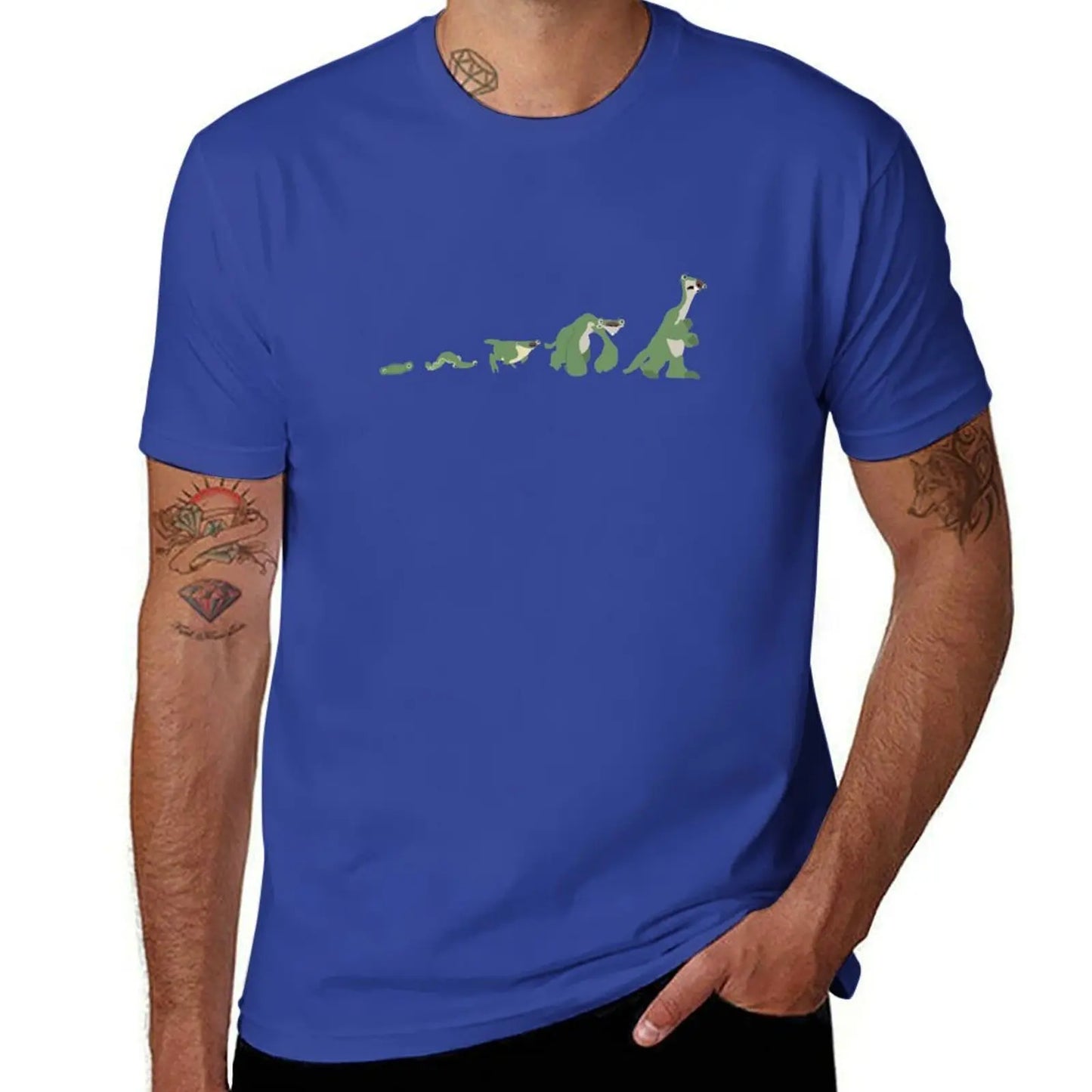 Ice Age Sid the Sloth Evolution T-Shirt