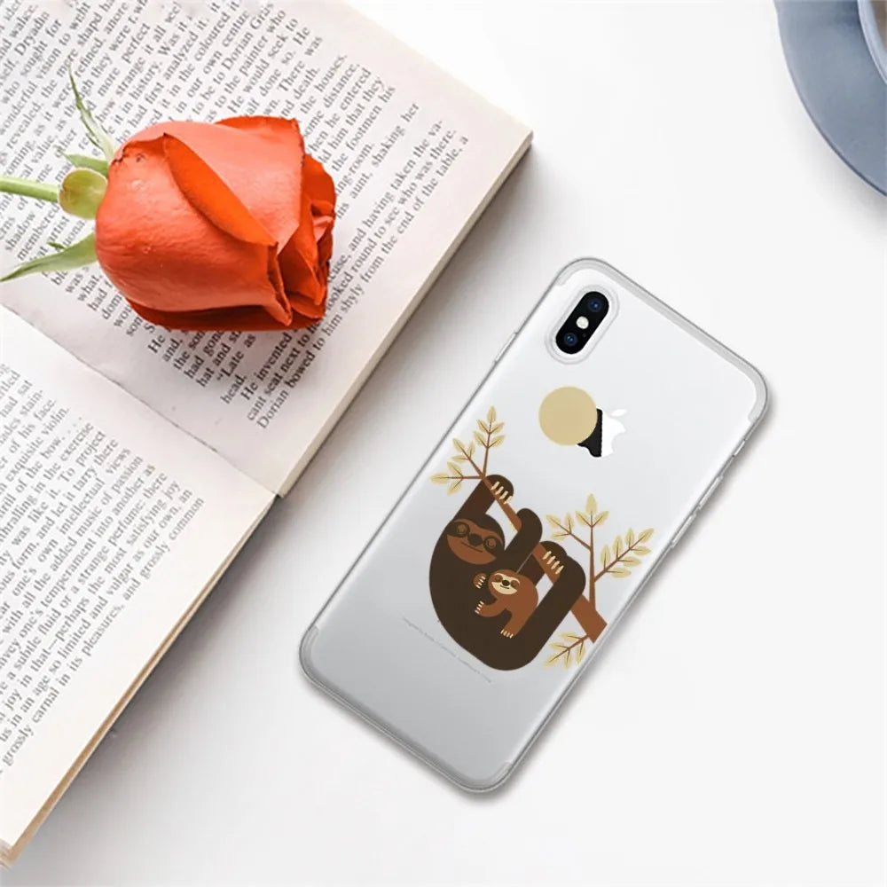 Sloth & Baby iPhone Case