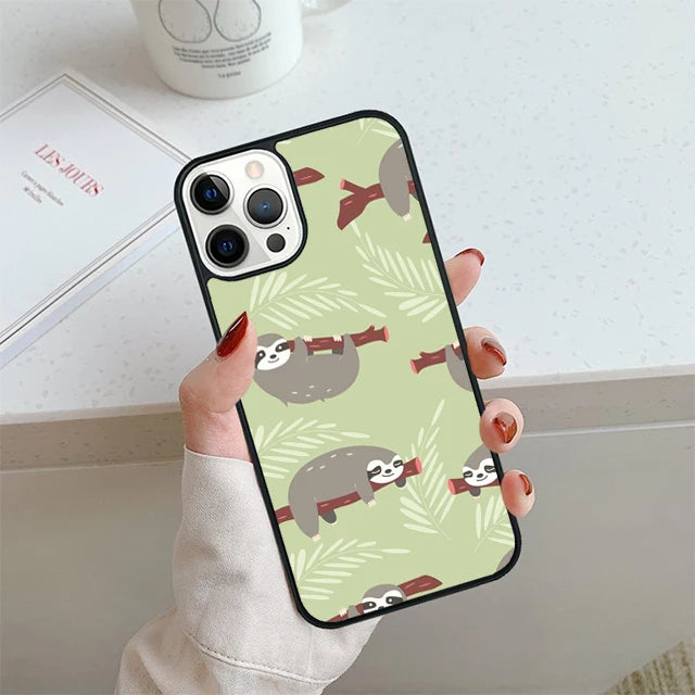 Sloth Phone Case For iPhone