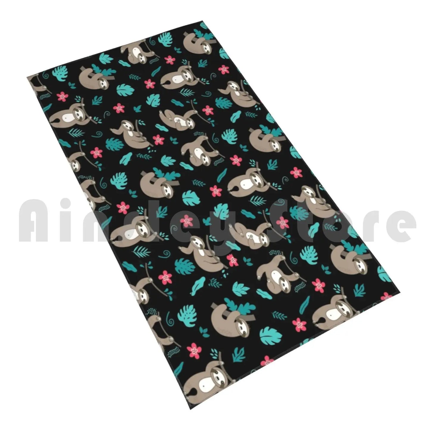 Cute Sloth Pattern Bath Towel