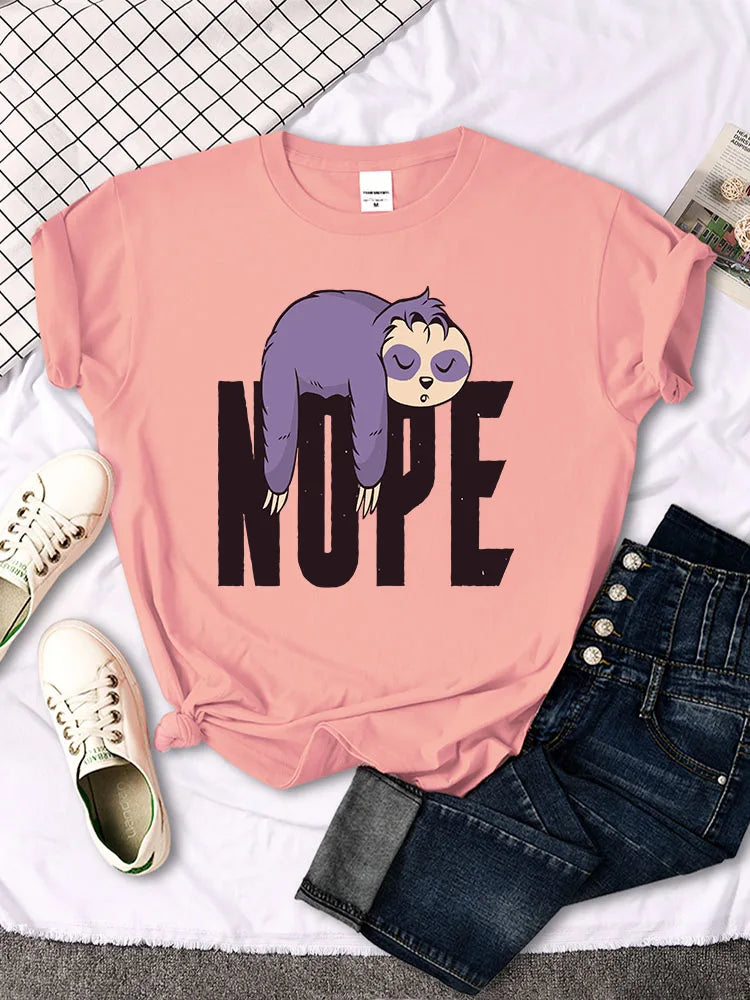 Nope Sloth T-Shirt