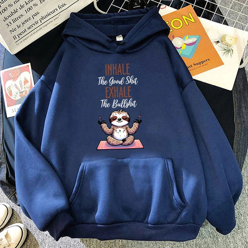 Yoga Sloth Hoodie