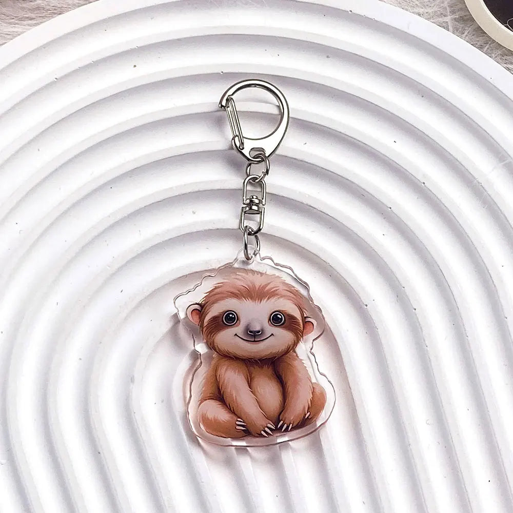 Sloth Keychain