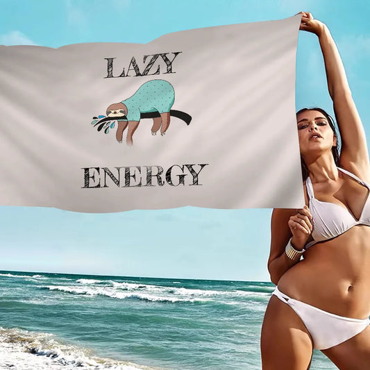 Sloth Microfiber Towel