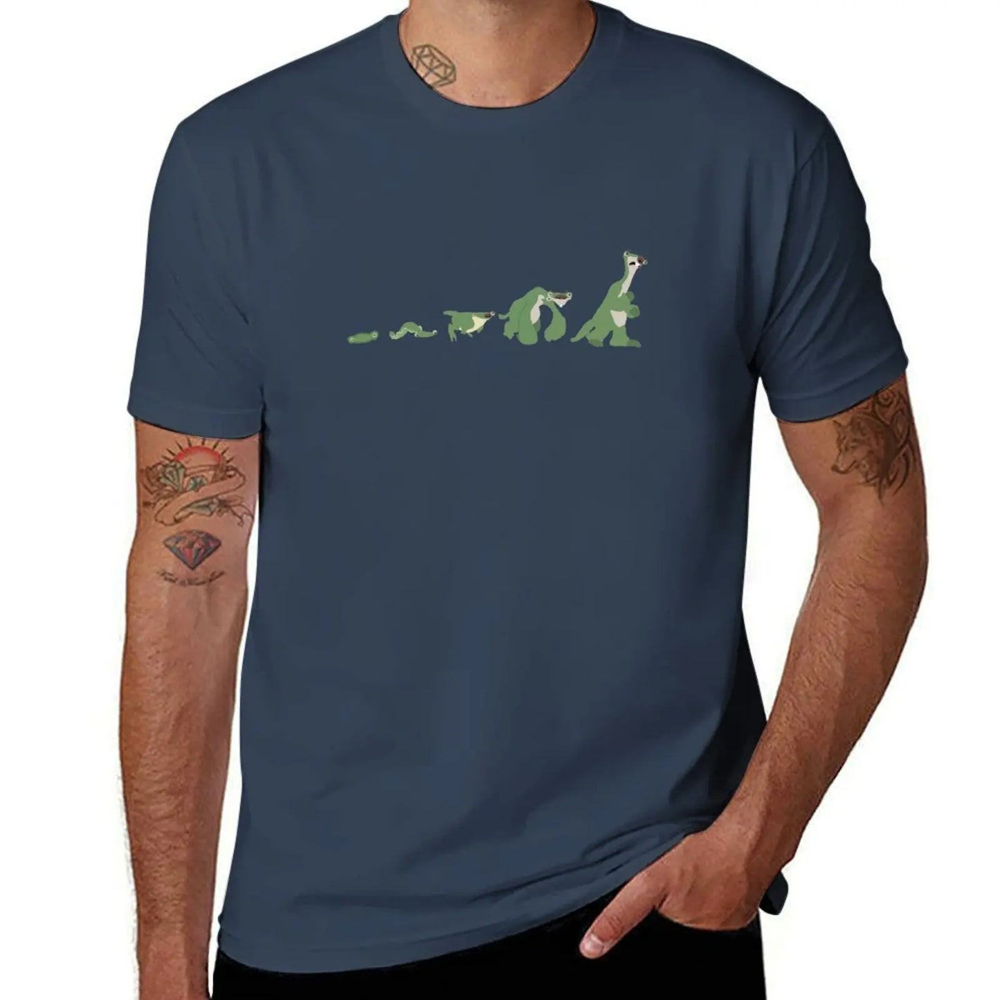 Ice Age Sid the Sloth Evolution T-Shirt