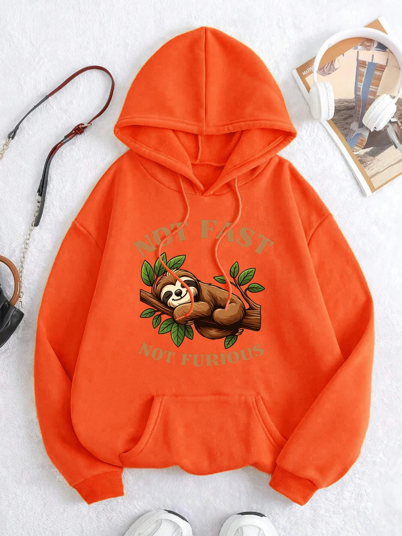 Not Fast Not Furious Sloth Hoodies