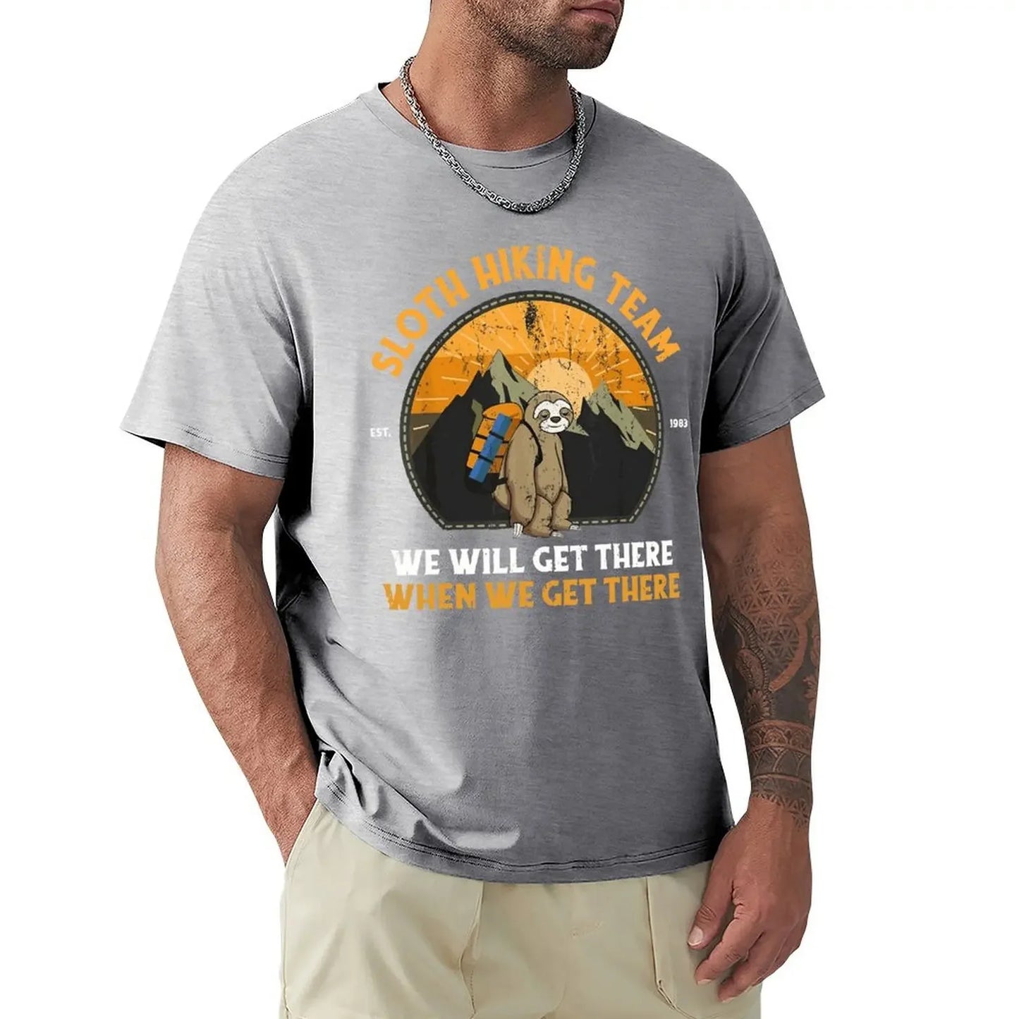 Sloth Hiking Team T-Shirt