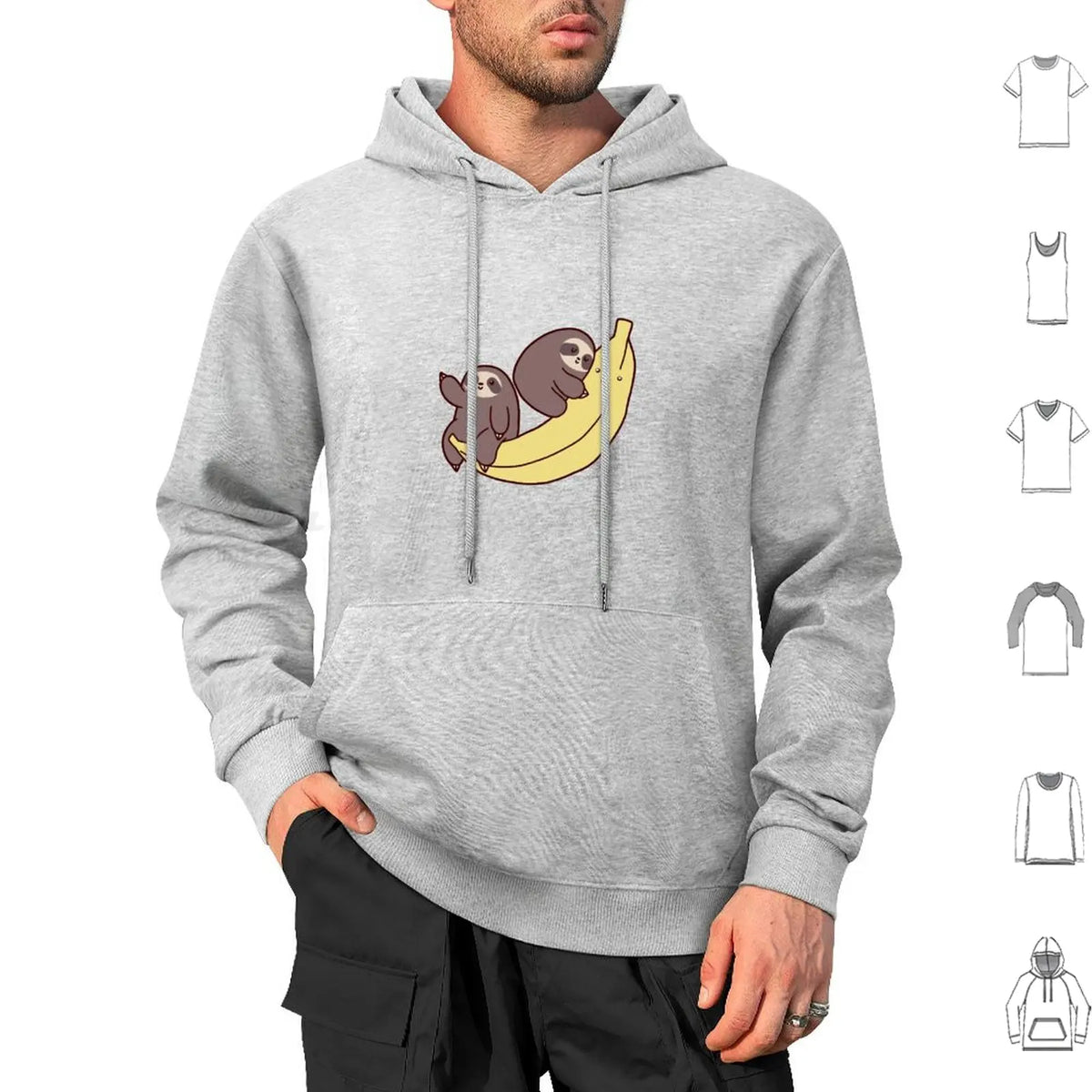 Sloths & Banana Hoodie