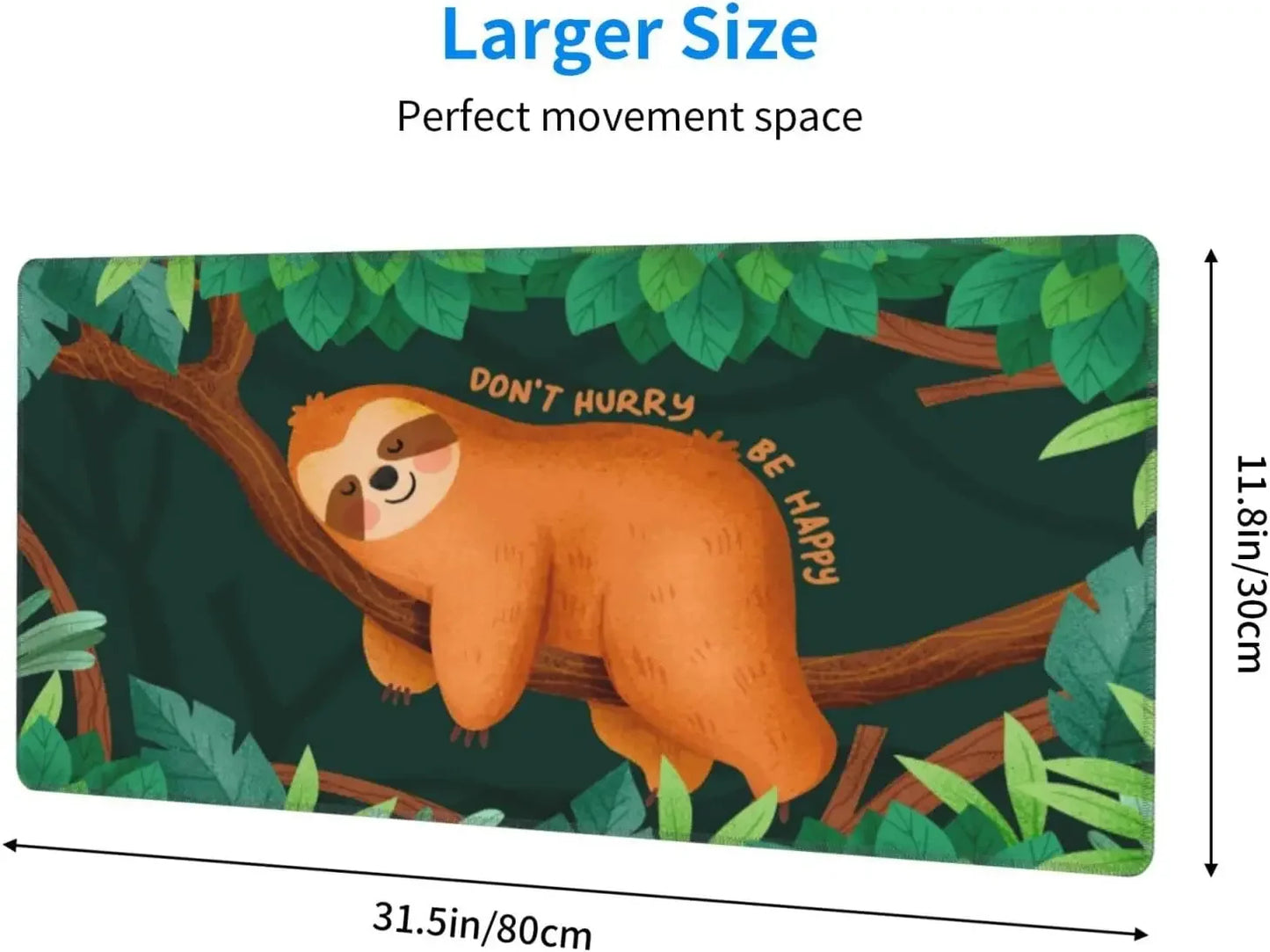 Sloth Large Mouse Pad