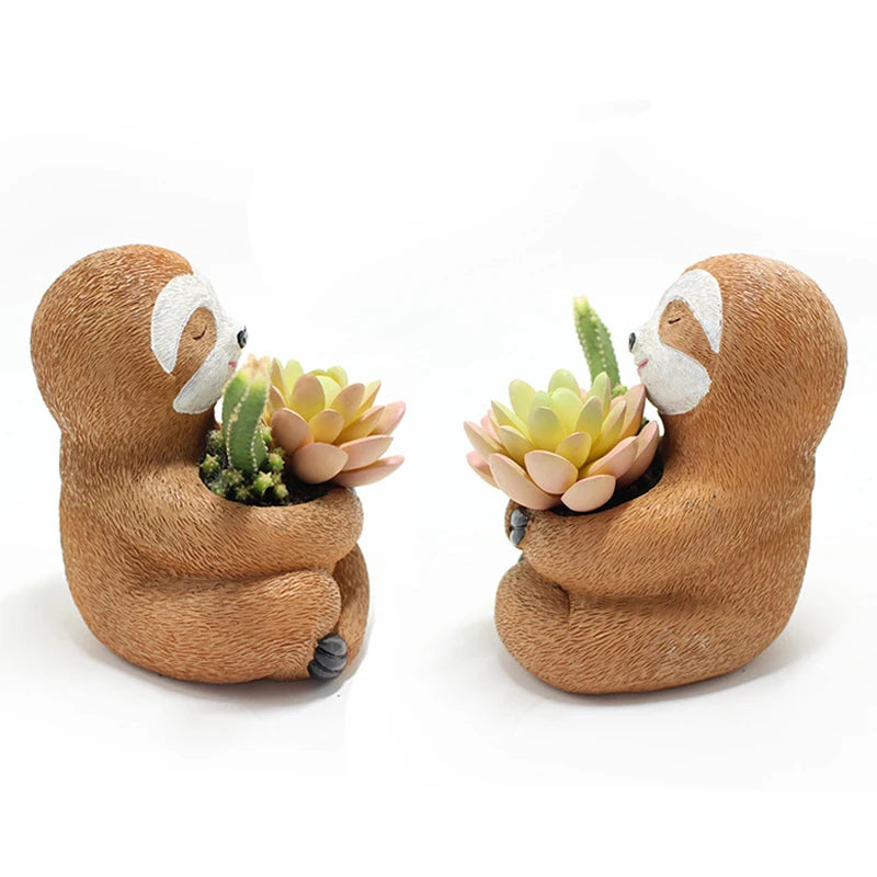 Hugging Sloth Flowerpot