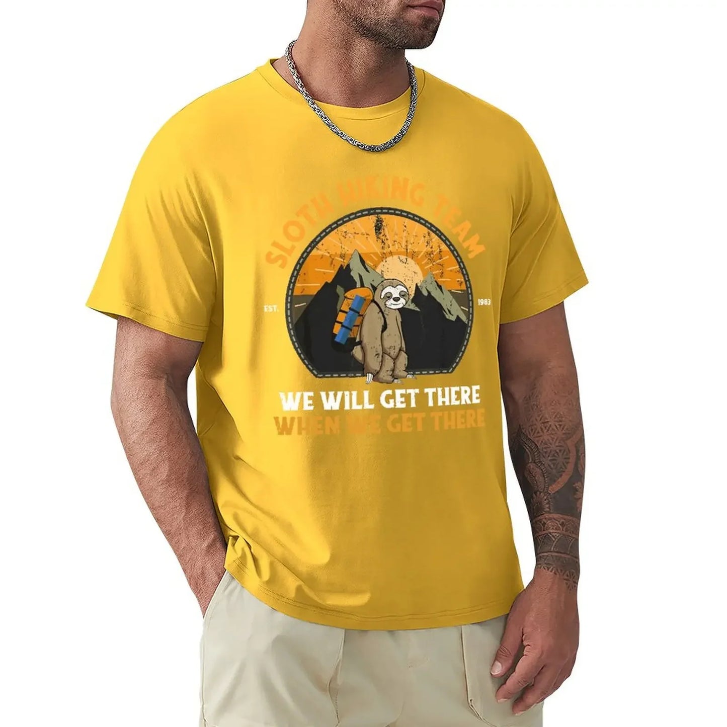Sloth Hiking Team T-Shirt