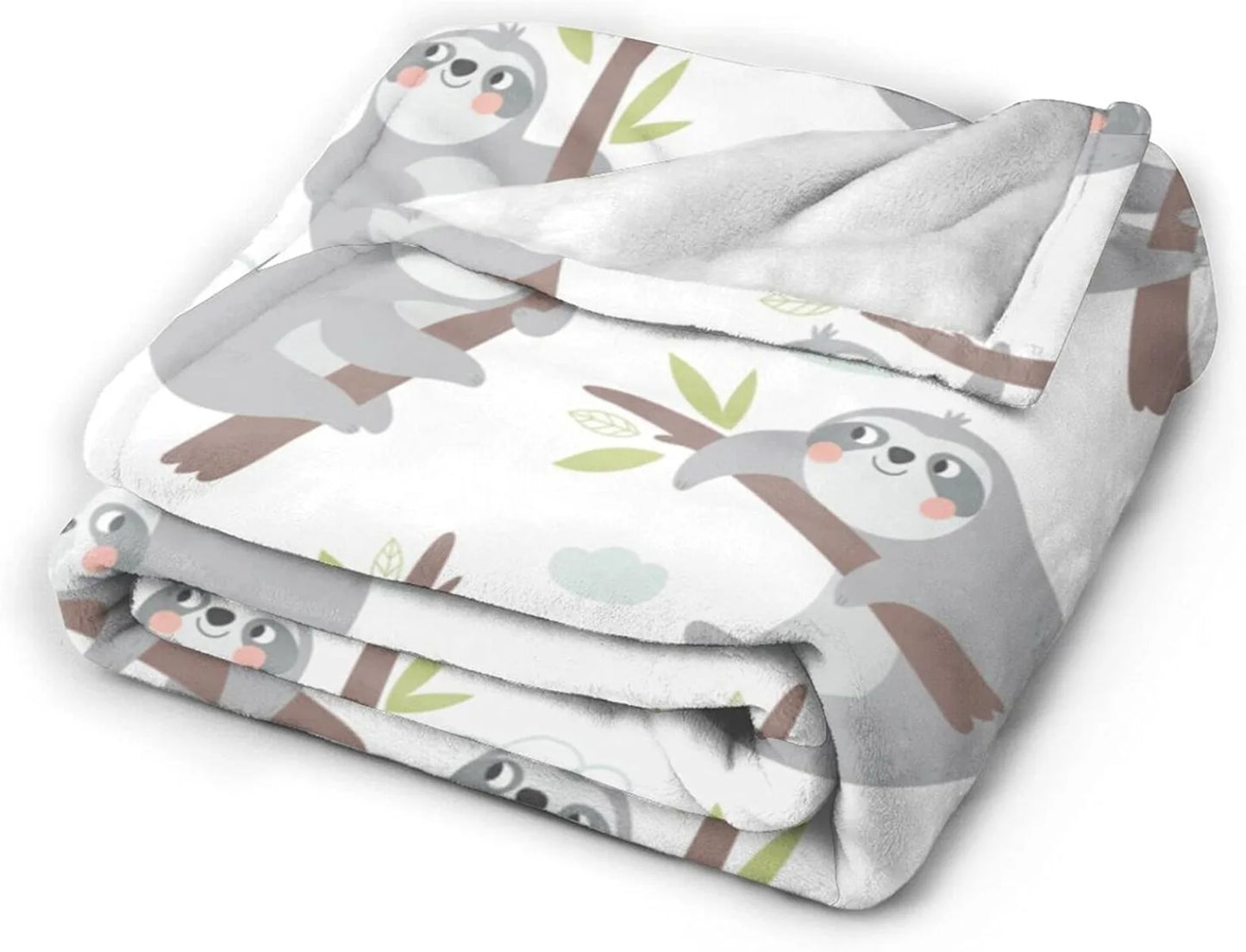 Grey Sloth Blanket