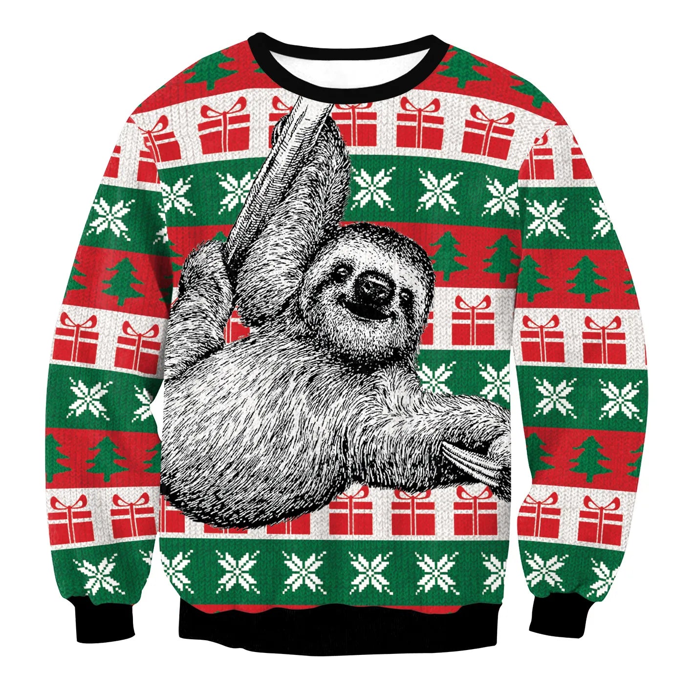 Sloth deals xmas jumper