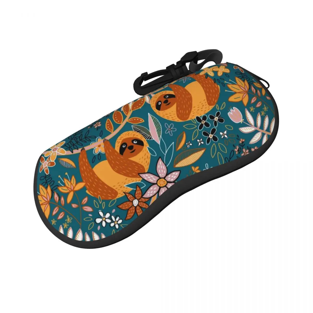 Vibrant Sloth Glasses Case