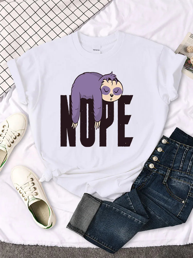 Nope Sloth T-Shirt